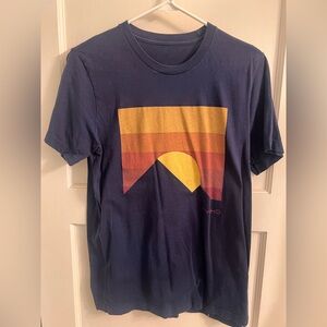 TYCHO Graphic T-Shirt with Sunset Design